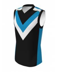 Sublimated Guernsey AFL Singlet Sublimated Guernsey AFL Singlet
